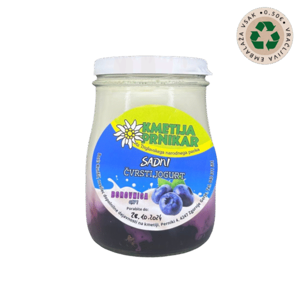 Čvrsti jogurt Borovnica (0,17l)