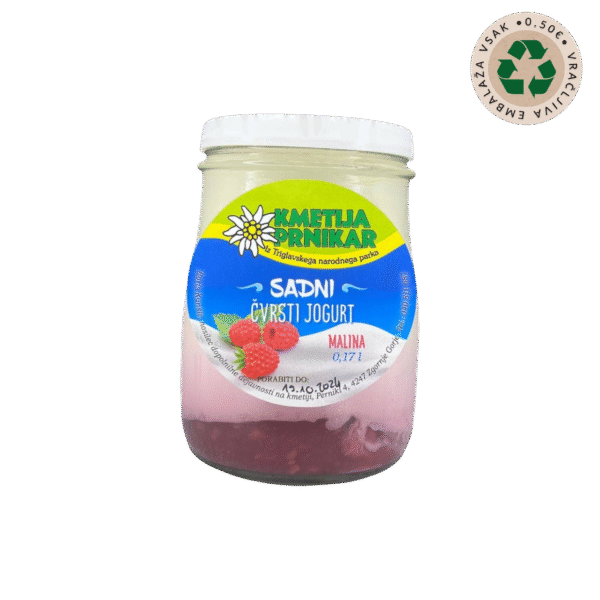 Čvrsti jogurt Malina (0,17l)