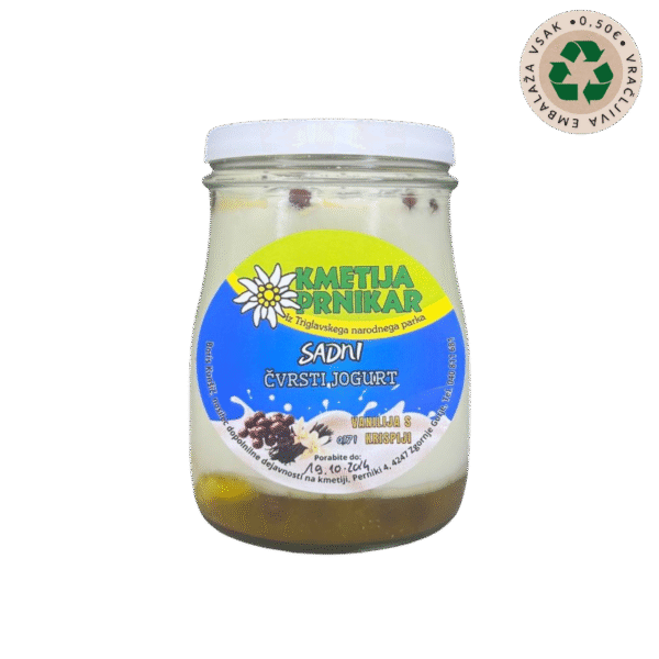 Čvrsti jogurt Van. s čok. krogljicami (0,17l)